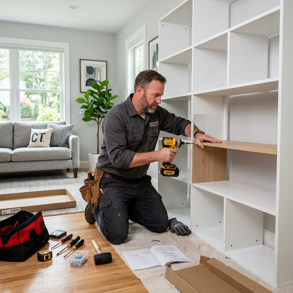 Furniture Assembly & Mounting services in Connecticut by Norwalk Handyman Services