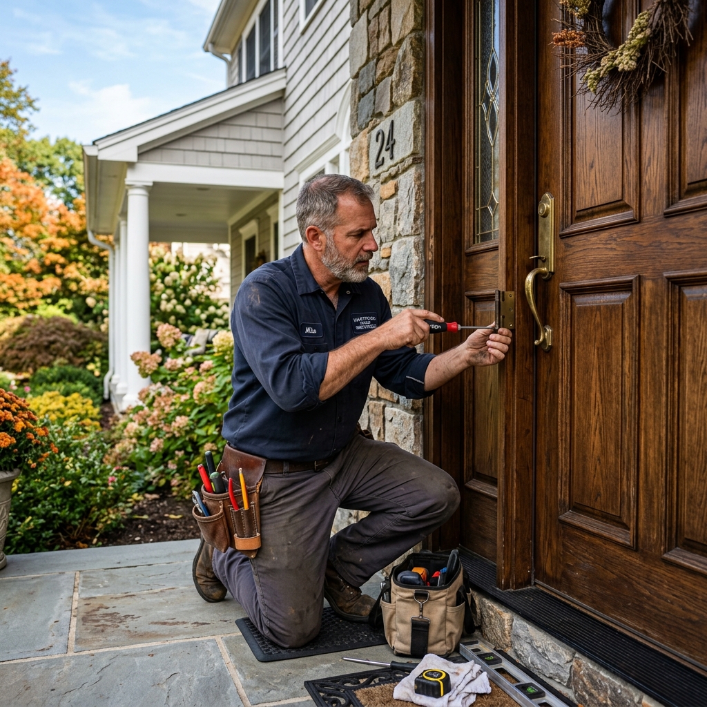 Door Adjustment & Repair services in Connecticut by Norwalk Handyman Services