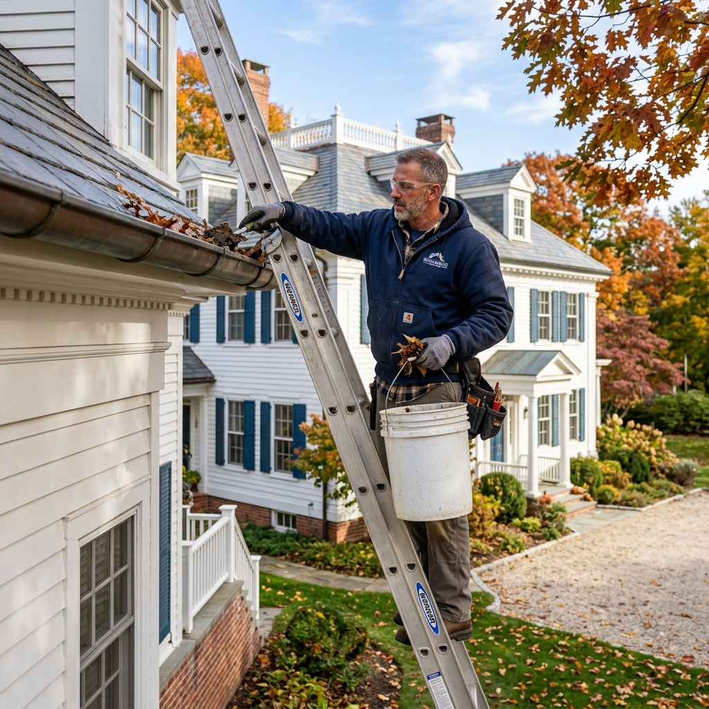 Gutter Cleaning & Repair services in Connecticut by Norwalk Handyman Services
