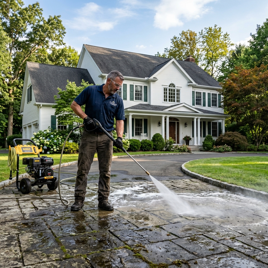 Pressure Washing services in Connecticut by Norwalk Handyman Services
