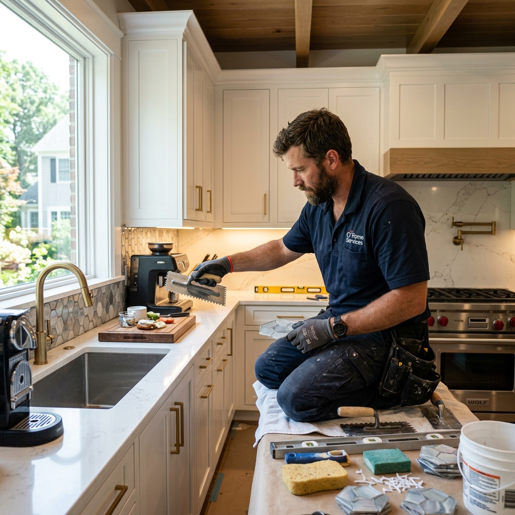Tile Installation & Repair services in Connecticut by Norwalk Handyman Services
